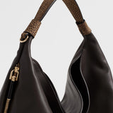 Borbonese Hobo Donna Plie Borsa Hobo Small