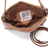 Le Pandorine Pochette Veronica Con Manico E Scritta Ricamata Borsa Donna