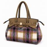 Miss Shopping Large Wool Check - Borse - Save My Bag