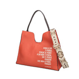Le Pandorine Shopping Bag Fede Con Pochette Removibile Borsa Donna