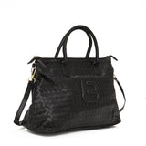 BORSA BALEARI SQUARED WOVEN - Borse - La Fille Des Fleurs