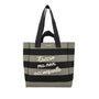 Le Pandorine Shopping Grande Jackie In Tela Con Doppio Manico Borsa Donna