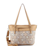 TEODIOSIA M. Bag Double Handle Travertino - Borse - Gattinoni Roma