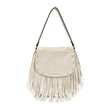 Le Pandorine Borsa Fringe A Spalla Con Patta E Frange Borsa Donna