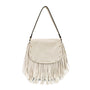 Le Pandorine Borsa Fringe A Spalla Con Patta E Frange Borsa Donna