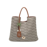 Le Pandorine Shopping Bag Miriam Con Accessorio Coordinato Borsa Donna