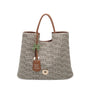 Le Pandorine Shopping Bag Miriam Con Accessorio Coordinato Borsa Donna