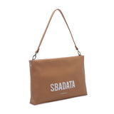 Le Pandorine Pochette Veronica Con Manico E Scritta Ricamata Borsa Donna