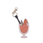 Le Pandorine Portachiavi Charm Sagomato Con Moschettone Oro Accessori Donna