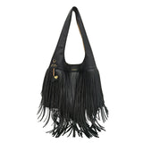 Le Pandorine Borsa Fringe A Spalla Con Frange Borsa Donna