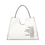 Le Pandorine Shopping Bag Fede Con Pochette Removibile Borsa Donna