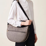 Borbonese Eco Line Luna Bag Middle Borsa Donna