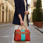 Bazaar Stripe Large - Cuoio Lifestyle