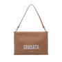Le Pandorine Pochette Veronica Con Manico E Scritta Ricamata Borsa Donna
