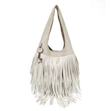 Le Pandorine Borsa Fringe A Spalla Con Frange Borsa Donna