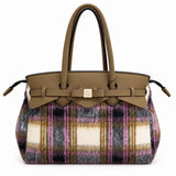 Miss Shopping Large Wool Check - Borse - Save My Bag