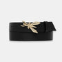 Patrizia Pepe Cintura Donna Cintura in Pelle Fly Gold