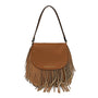 Le Pandorine Borsa Fringe A Spalla Con Patta E Frange Borsa Donna