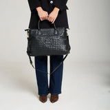 BORSA BALEARI SQUARED WOVEN - Borse - La Fille Des Fleurs