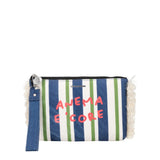 Le Pandorine Pochette Marina In Tessuto Con Polsiera Borsa Donna