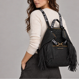 Anita Med Fringe Intrecci Classic - Zaino - La Fille Des Fleurs