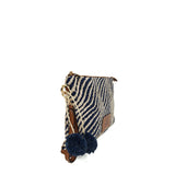 Le Pandorine Pochette Sunny In Tessuto Con Dettaglio Pom-Pon Borsa Donna