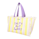 Le Pandorine Shopping Bag Mare Marina In Tessuto Borsa Donna